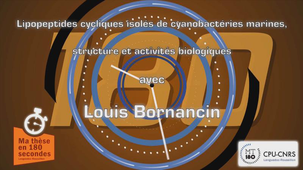 Ma thèse en 180 secondes Louis Bornancin